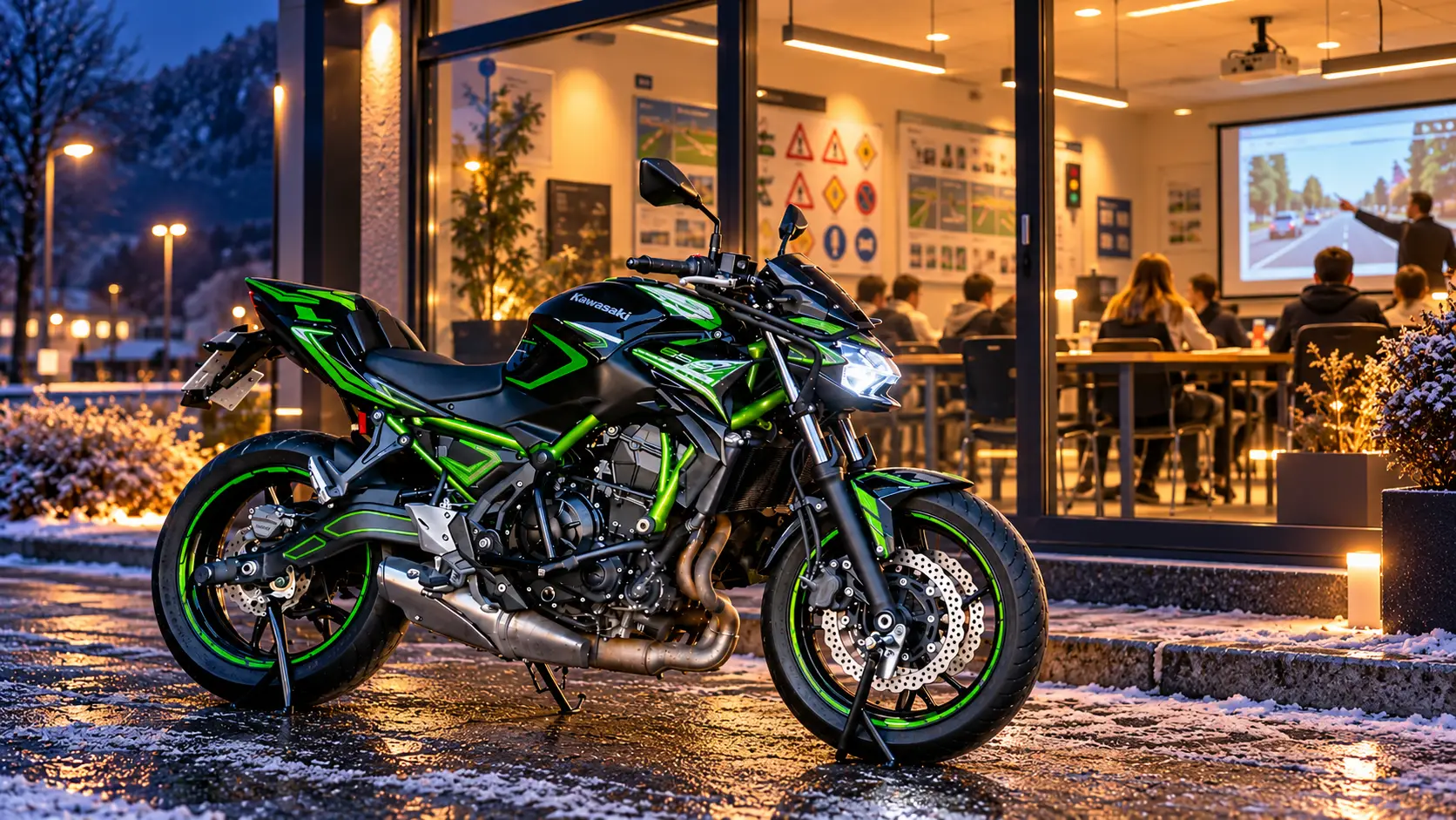 Draußen ist es kalt, und genau jetzt solltest du mit dem Motorradführerschein anfangen. Warum Winter-Starter im Frühling die Nase vorn haben und den ganzen Sommer auf dem Bike genießen.